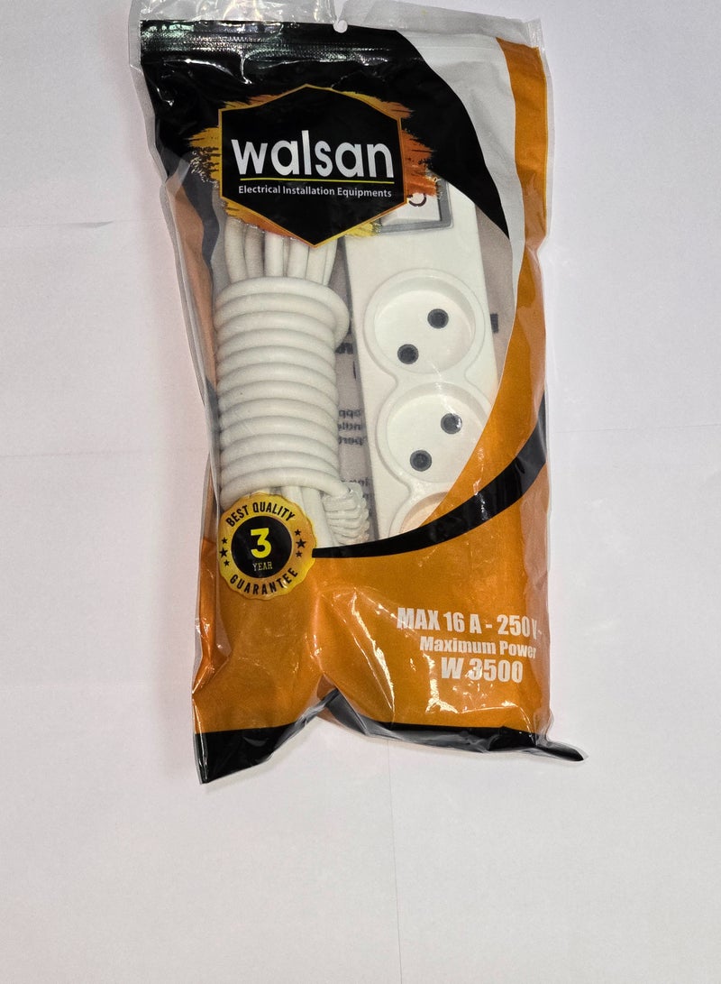 Power Strip Joint 4 Sockets / 5 meter cable - Image 4