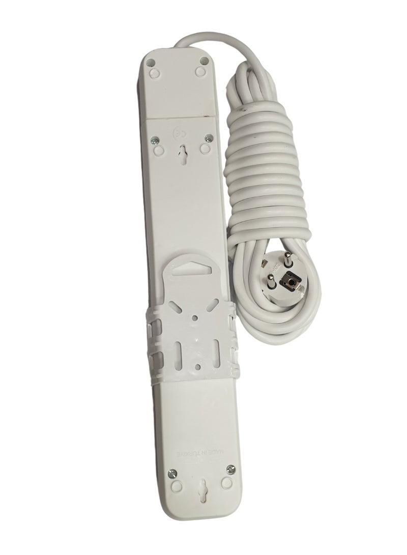 Power Strip Joint 4 Sockets / 5 meter cable - Image 3