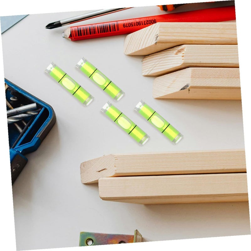 50pcs Mini Cylindrical Horizontal Spirit Level Bubble 8x23mm for Picture Hanging Layout Measuring Tool Set - Image 5