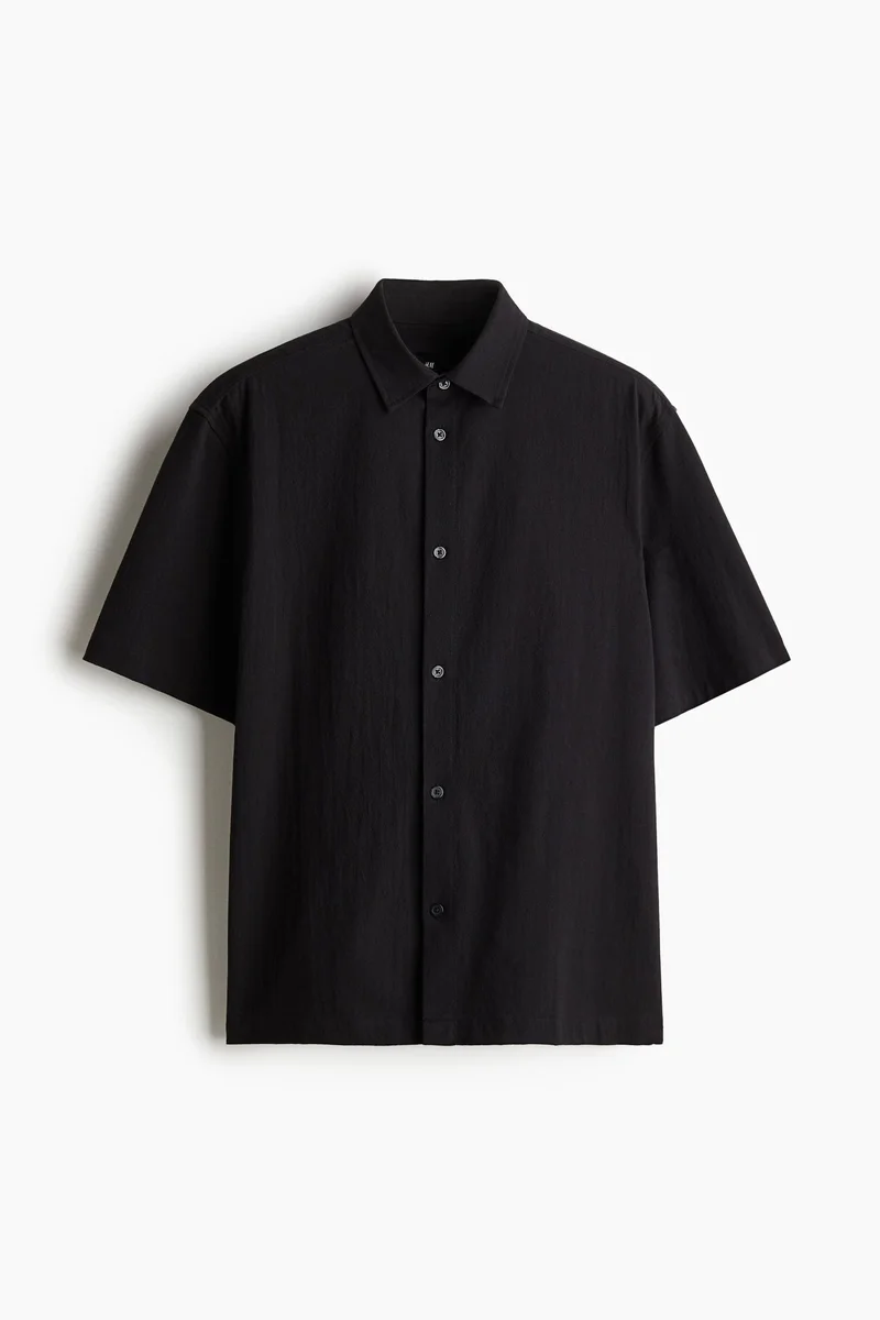 H&M Regular Fit Textured shirt