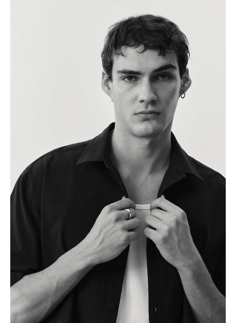 H&M Regular Fit Textured shirt