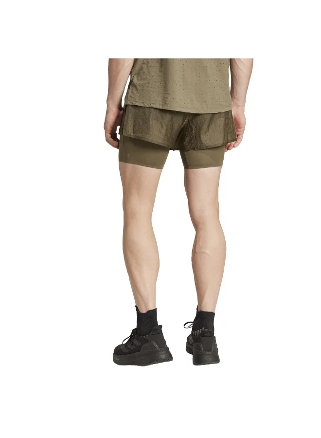 Adidas Adi365 Hk2In1 M Green Shorts (1/2) Shorts For Men
