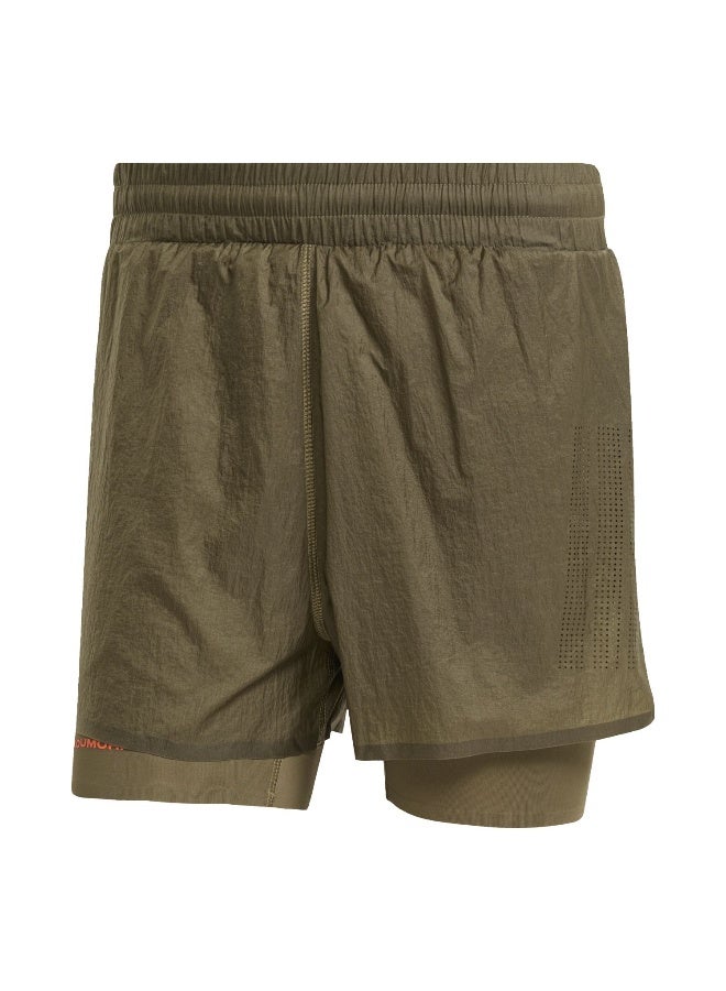 اديداس شورت رجالي أخضر - Image 1