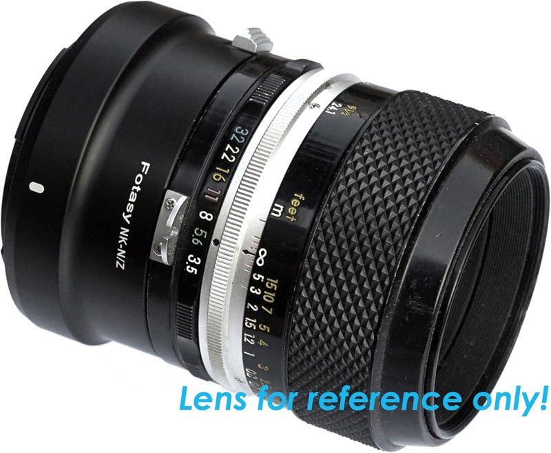 Fotasy محول عدسة نيكور F Mount إلى Z Mount، محول FTZ، محول نيكور F Z، محول F إلى Z، متوافق مع كاميرا نيكون Z Mount بدون مرآة Z 30 Z 50 Z 5 Z 6 Z 7 Z 6II Z 7II z fc Z 9 - Image 2