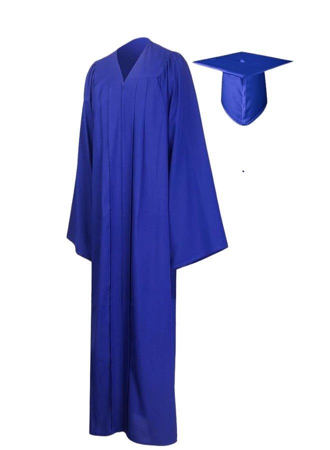 Desi Andaaz Kids Convocation Dress Graduation Gown and Cap Set | Breathable Polyester | Ideal for School, Nursery & Kindergarten Graduation(Blue With Yellow Sash)(4-5 Y) - Image 4