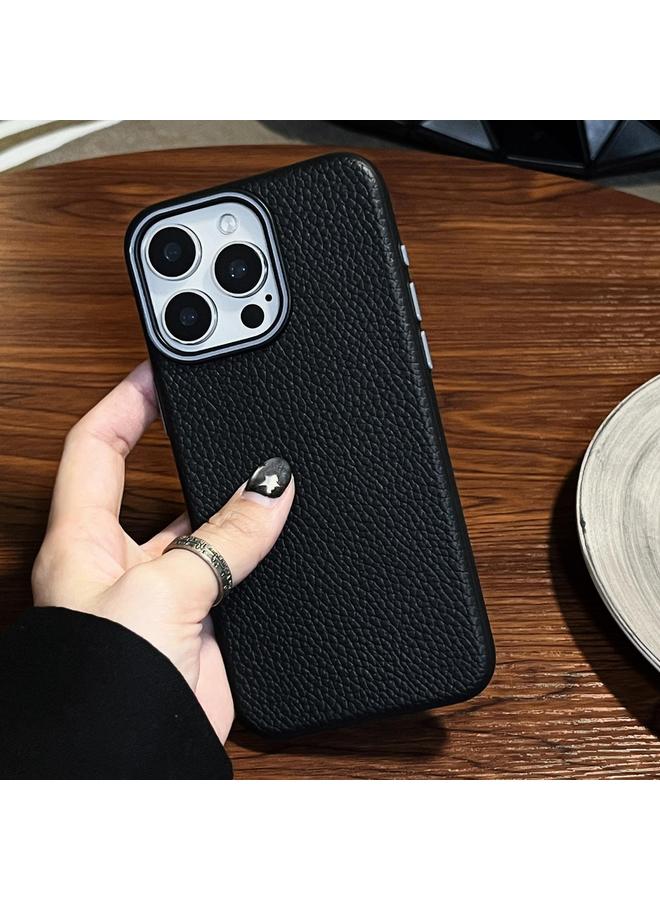 S-TOP Case For iPhone 15 Pro Litchi Texture TPU Phone Case - Image 2