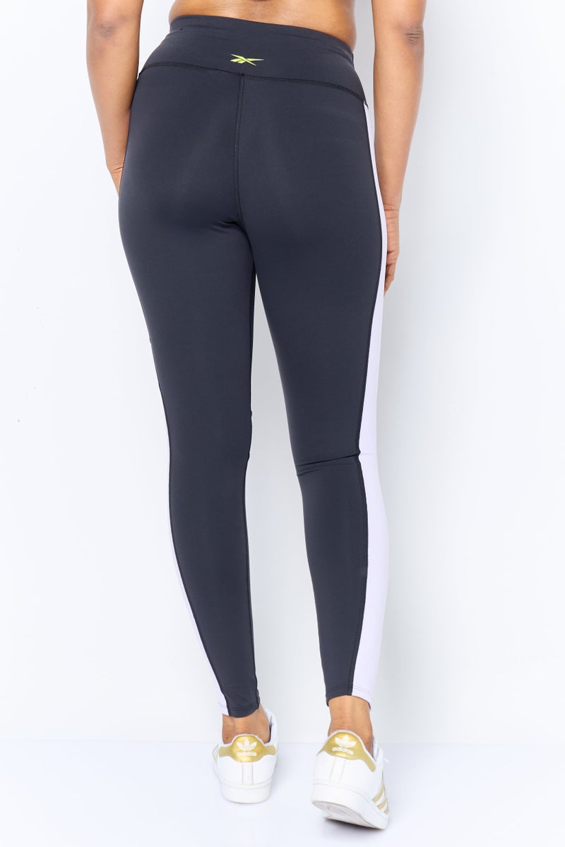Reebok Women Sportswear Fit  Pull On Training Leggings, Black - Image 3