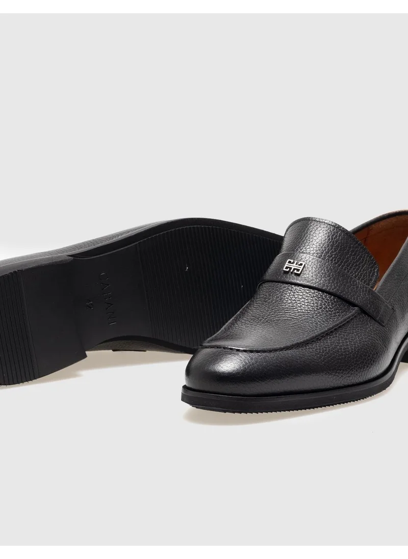 Cabani Leather Black Men's Classic Shoes