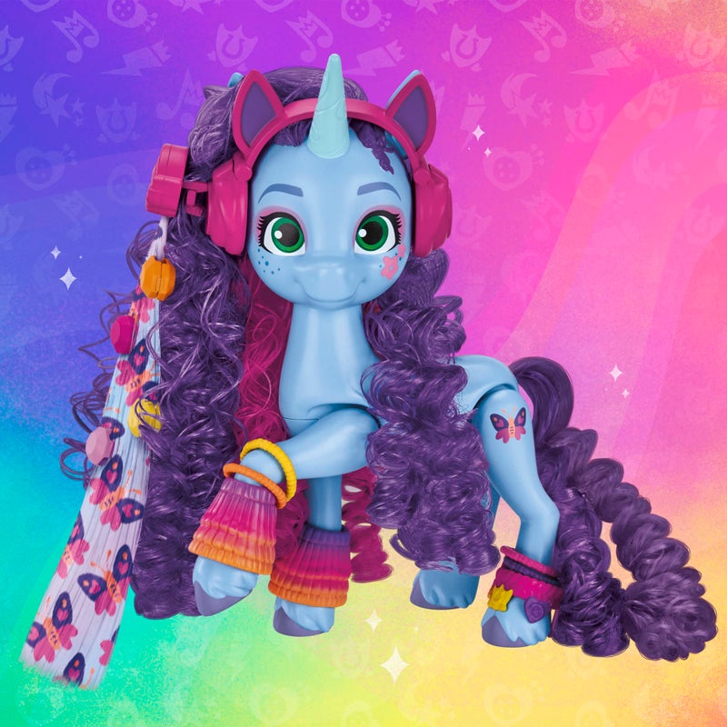 My Little Pony Toys Misty Brightdawn Style of The Day, 5-Inch Hair Styling Dolls, Toys for 5 Year Old Girls and Boys - Image 5
