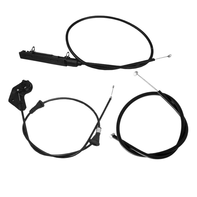 Wivplex 3PCS Engine Hood Release Bowden Cable Set - Image 1