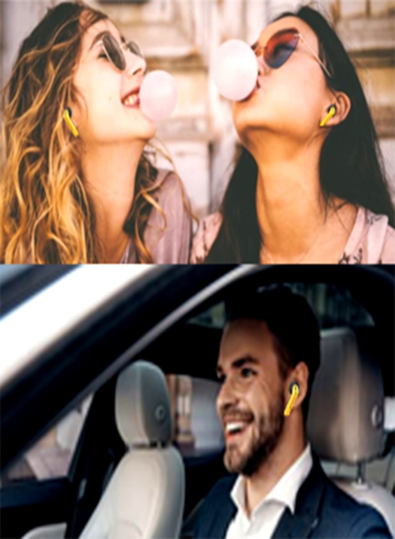 HOTWAV BT Gaming Earbuds 0.04ms Low Latency Mobile Game Gaming Wireless Headset Waterproof Touchable Headphones Single and Dual Ear Switch with Microphone - Image 5