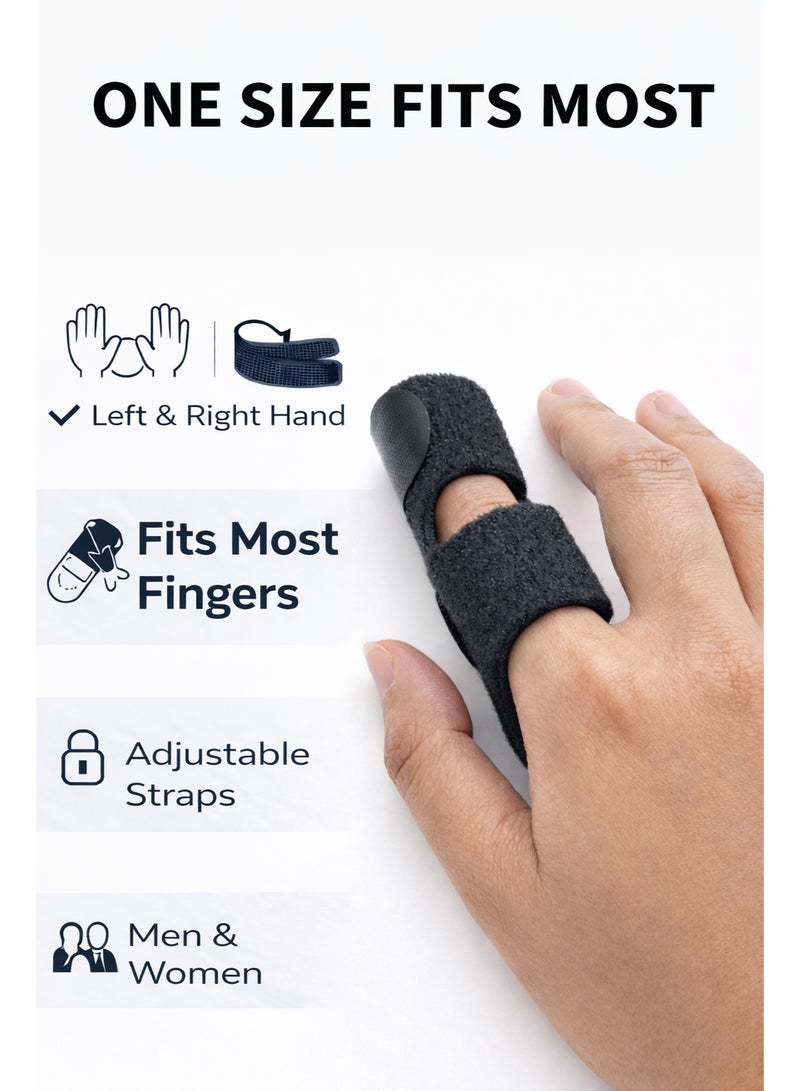 IKBEN Finger Splint 2-Pack | Adjustable & Breathable | Strong Aluminum Support | Trigger Finger & Pain Relief by IKBEN - Image 5