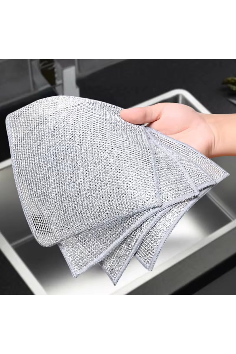 إيروريكس 30 قطعة من خرق المطبخ المصنوعة من أسلاك الفولاذ المعدنية بالجملة، مناسبة لغسل الأواني والمقالي والأطباق، ذات وجهين - Image 2