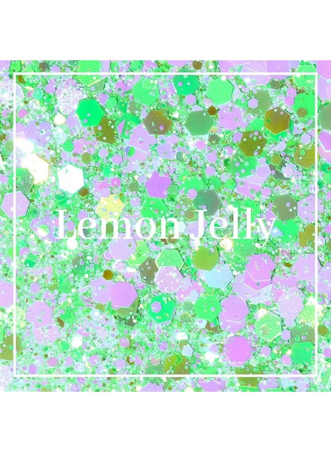 Modelones Coloring Life Nail Art Glitter Powder from BELLE GAGA Professional Nails Nail Art Glitter Shiny Hexagon Glitter Collection (B202040002A, 10g - 0.35 Oz) - Image 2