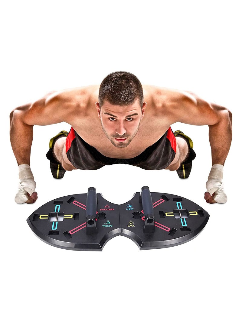 Arabest - Push Up Board - Multi-function Push Up Stand, Foldable Portable Home Gym for Men and Women, Strength Training Equipment, Push up handles for Perfect Pushups - Image 1