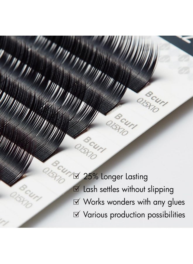 Bl Lashes Eyelash Extensions Laser Mink Classic Synthetic Lashes 0.15 Thickness D Curl Mix (7~14Mm) Natural Semi Permanent Eyelashes Longerlasting Eyelash Extension Supplies D Curl Mix (7~14Mm)