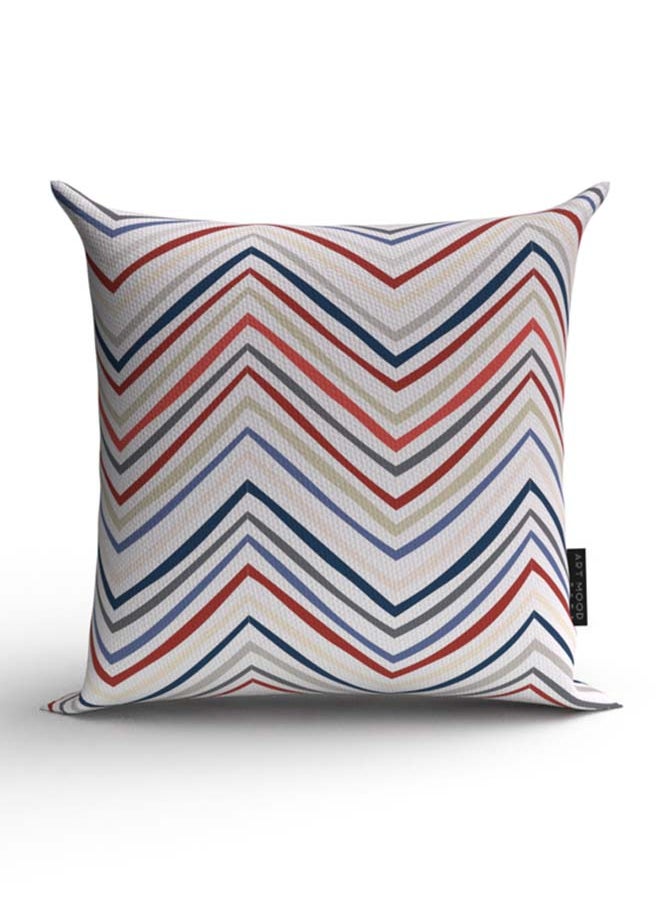 ART MOOD - Lila Zigzag Cushion - Image 1