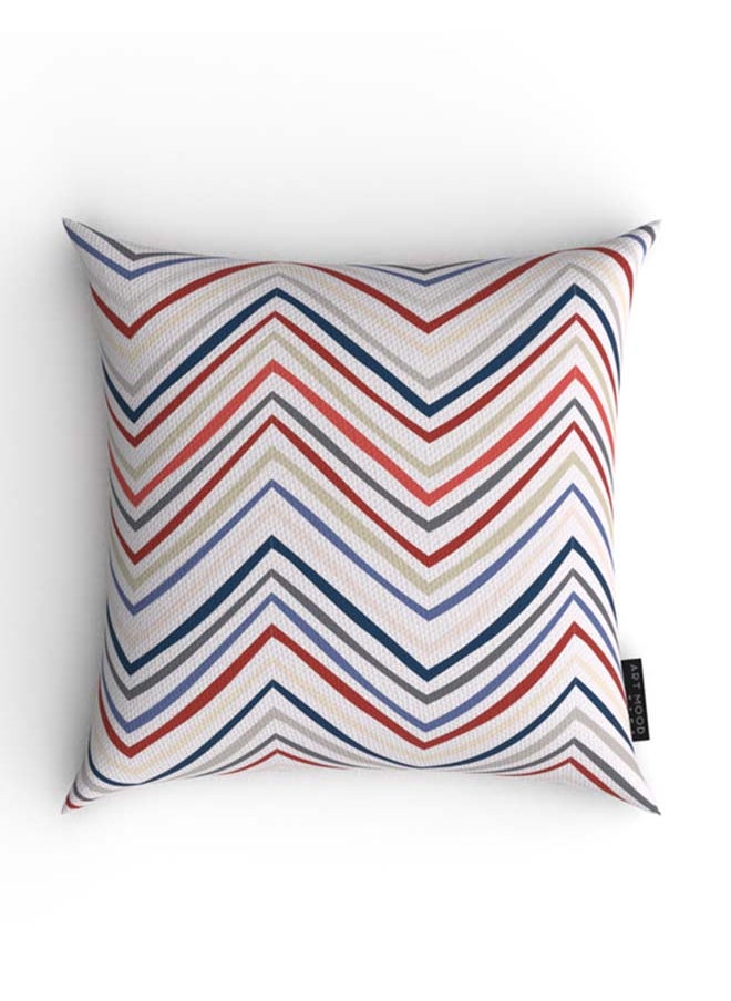 ART MOOD - Lila Zigzag Cushion - Image 1