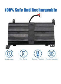 Zexen 16 Cable FM08 Laptop Battery CB1C13 Compatible with HP Omen 17-AN013TX 17-AN014TX 17-AN014NG TPN-Q195 922753-421 922977-855 HSTNN-LB8B [86Wh 5973] mAh 16 Cable 4.44 V]  - Image 2
