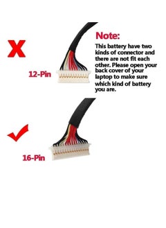 Zexen 16 Cable FM08 Laptop Battery CB1C13 Compatible with HP Omen 17-AN013TX 17-AN014TX 17-AN014NG TPN-Q195 922753-421 922977-855 HSTNN-LB8B [86Wh 5973] mAh 16 Cable 4.44 V]  - Image 3