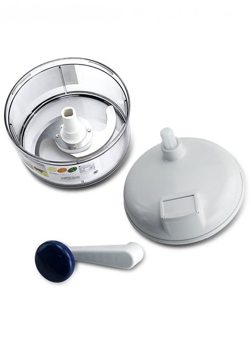 Quicklytes Manual Chopper onion and vegetable  with sharp blades 1400ml made in japan - Image 3