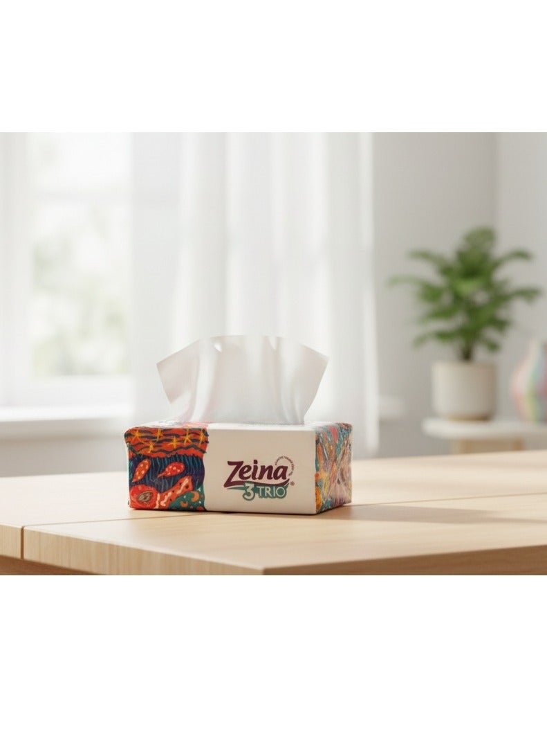 Zeina Tissues 500 Soft Pulls - 3 Count - Image 2