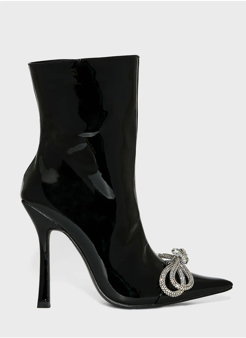 PUBLIC DESIRE Orla High Heel Ankle Boots