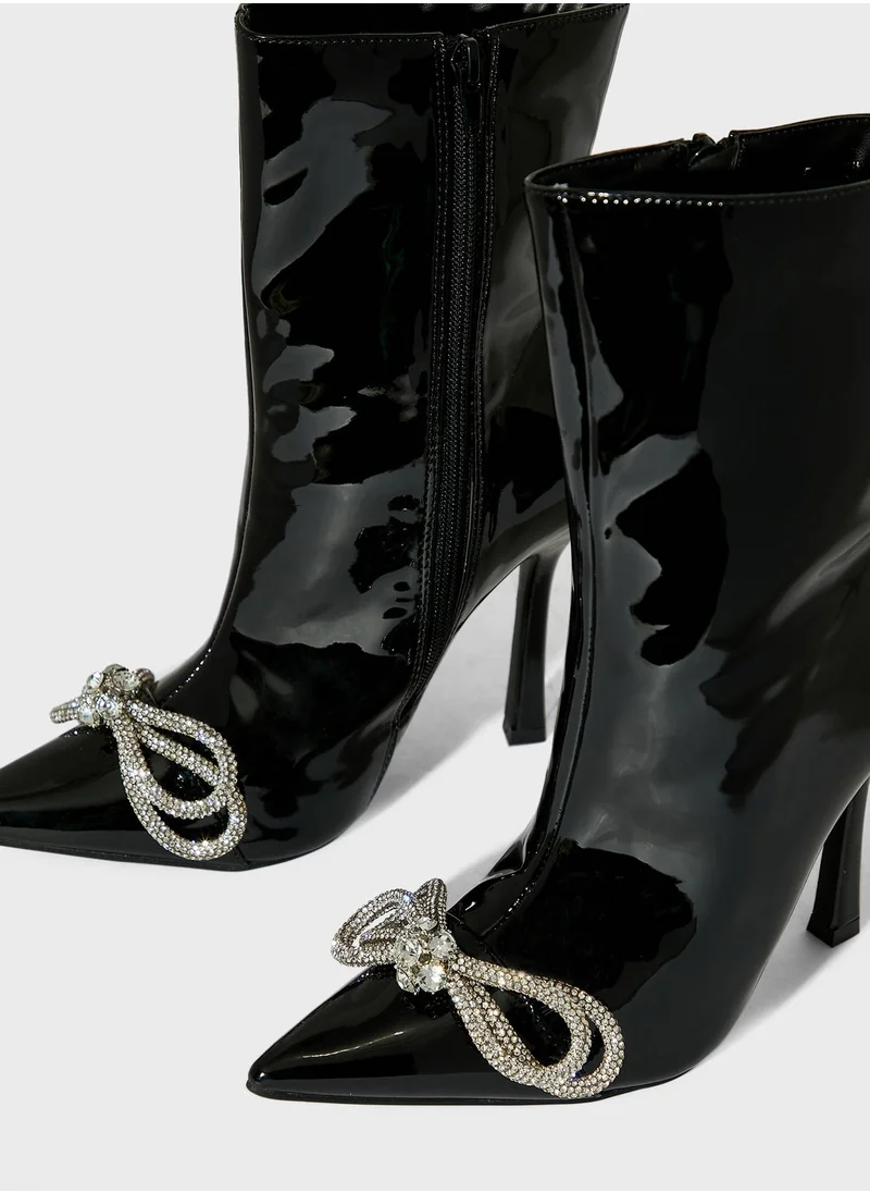 PUBLIC DESIRE Orla High Heel Ankle Boots