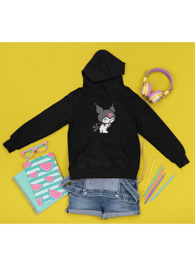 ZOOM Kuromi With Cute Tail Hoodie Design 