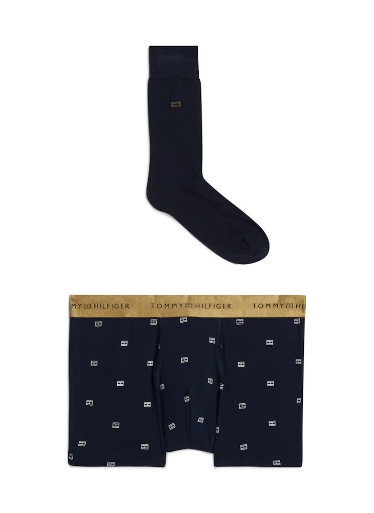 TOMMY HILFIGER Logo Band Trunk And Sock Set - Image 1