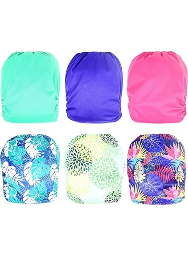 Leicalus Cloth Baby Diapers, 6-pack, One size fits all - Image 1