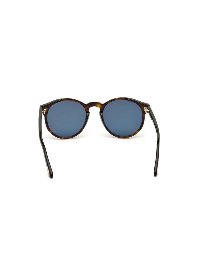 توم فورد نظارات شمسية دائرية كاملة الإطار من توم فورد، طراز Ian-02 FT0591 52N، للجنسين - Image 3