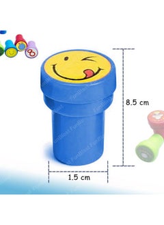 FunBlast 10 Emoji And 10 Number Stamper For Kidseducational Toys Art And Craft School Supplies Set Of 20 Learning Toys For Kids Boys Girlsmulti Color  - Image 3