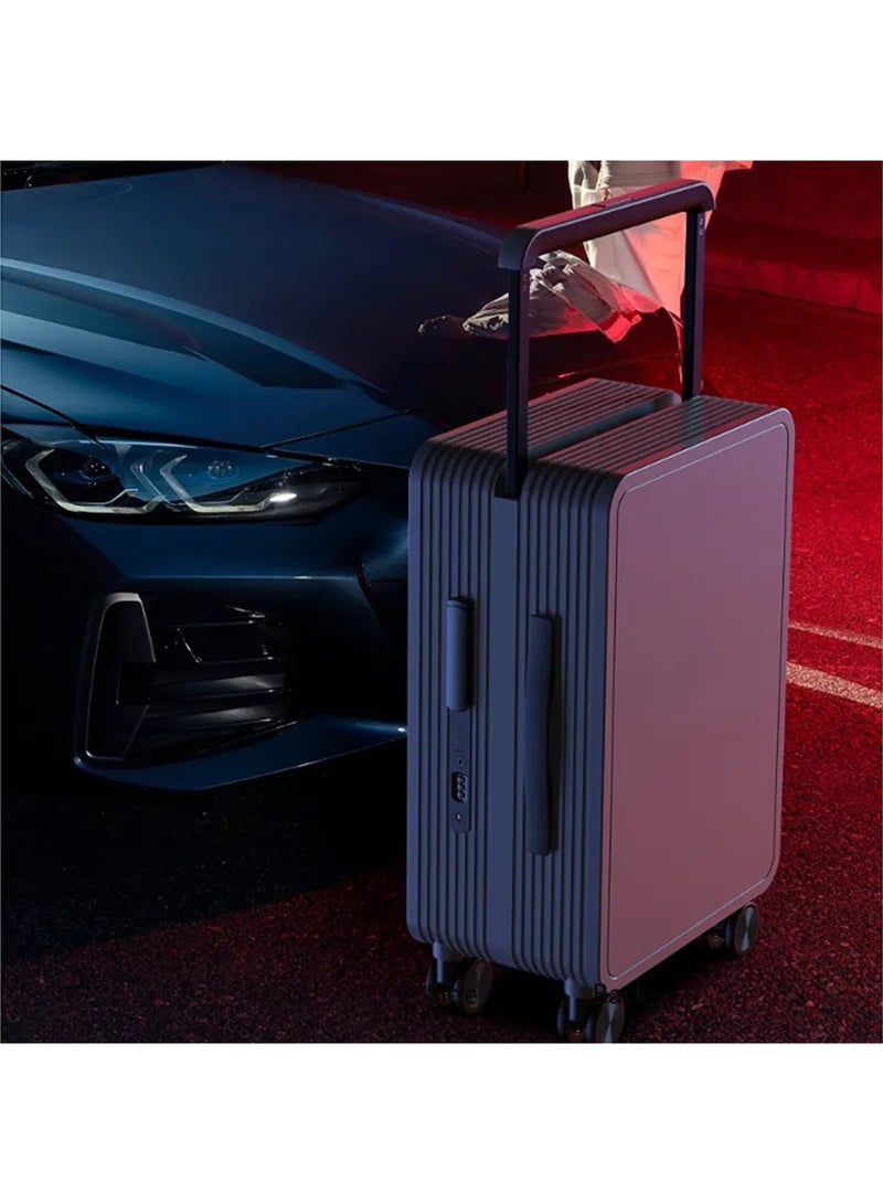 جي تي-ويل حقيبة سفر فاخرة مع منفذ USB ومنافذ النوع C مصنوعة من مادة ABS PC متينة وخفيفة الوزن وتصميم أنيق - Image 3