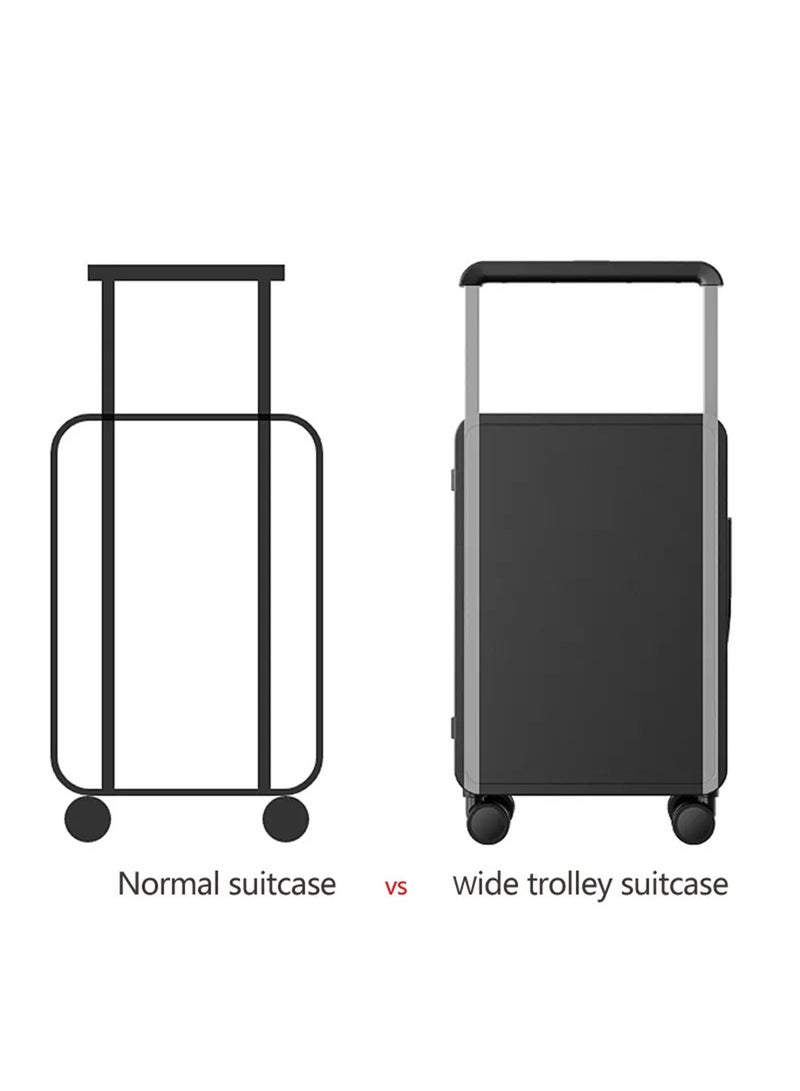 جي تي-ويل حقيبة سفر فاخرة مع منفذ USB ومنافذ النوع C مصنوعة من مادة ABS PC متينة وخفيفة الوزن وتصميم أنيق - Image 4