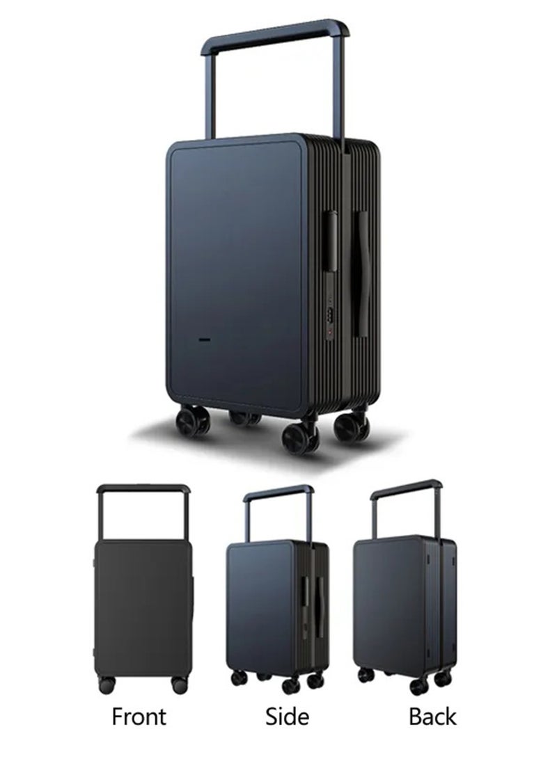 جي تي-ويل حقيبة سفر فاخرة مع منفذ USB ومنافذ النوع C مصنوعة من مادة ABS PC متينة وخفيفة الوزن وتصميم أنيق - Image 2