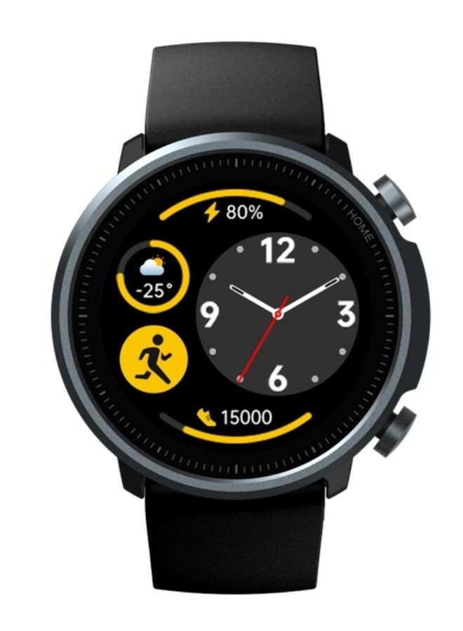 MIBRO A1 Health Monitoring Waterproof Smartwatch Call reminder Black - Image 1