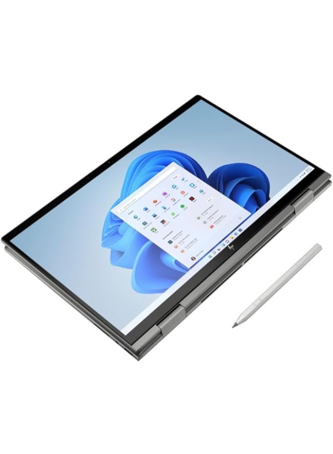 HP كمبيوتر محمول إنفي بشاشة مقاس 15.6 بوصة ومعالج كور i7-1355U وذاكرة وصول عشوائي سعة 16 جيجابايت ومحرك أقراص SSD سعة 1 تيرابايت وبطاقة رسومات Intel Iris XE ونظام تشغيل Windows 11 - Image 3