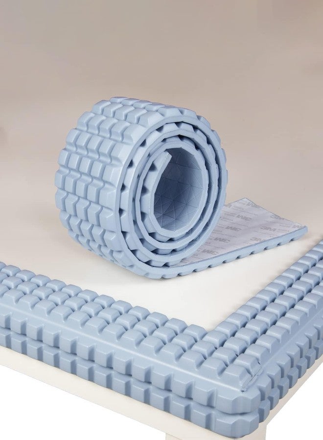 WE-CEF Extra Wide & Soft Edge Protector for Baby Safety(6.5ft) Corners and Edges, Baby Proofing Padding, Foam Edge Guards Baby Proofing Furniture Padding, Foam Edge Guards for Baby Safety (Blue - 1) - Image 2