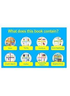 Kiddale Pack of 2 Musical Interactive Children Sound Books: My Home to Neighbourhood & Trip to Zoo|Gift for 3+ Years Baby|E Learning Book|Smart Intelligent Activity Books|Nursery Rhymes|Talking Book  - Image 4