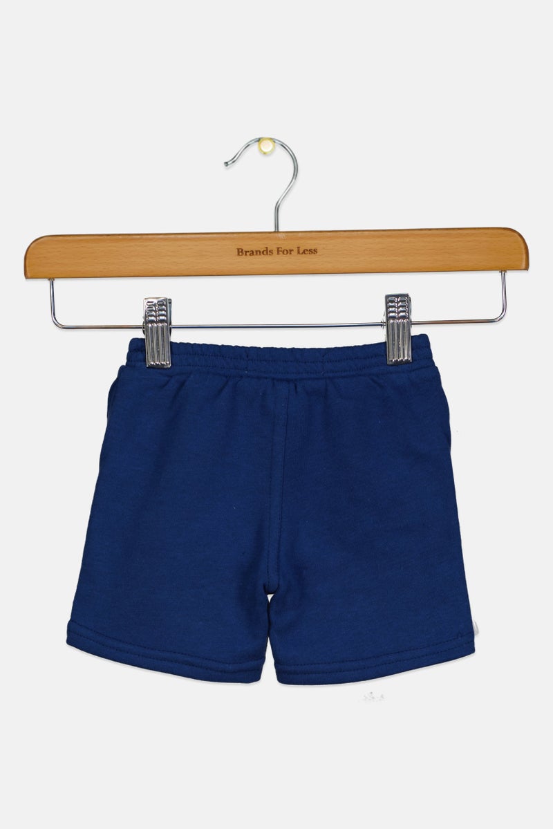 Levi's Toddlers Boy Brand Logo Basic Shorts, Navy - Image 2