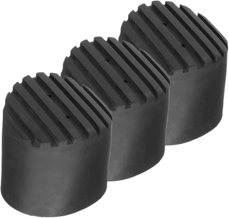 3Pcs Telescoping Ladder Non Slip Foot Covers Protects Floor Thickened Design - Image 2