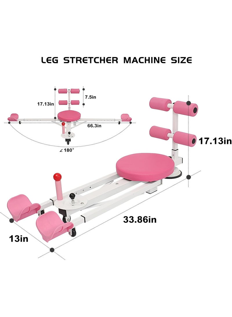 WALALLA Adjustable Leg Split Equipment Split Machine, with Back Support,Leg Stretcher Split Machine for Flexibility & Stretching for Ballet, Yoga, Dance, Gymnastics Training - Image 2