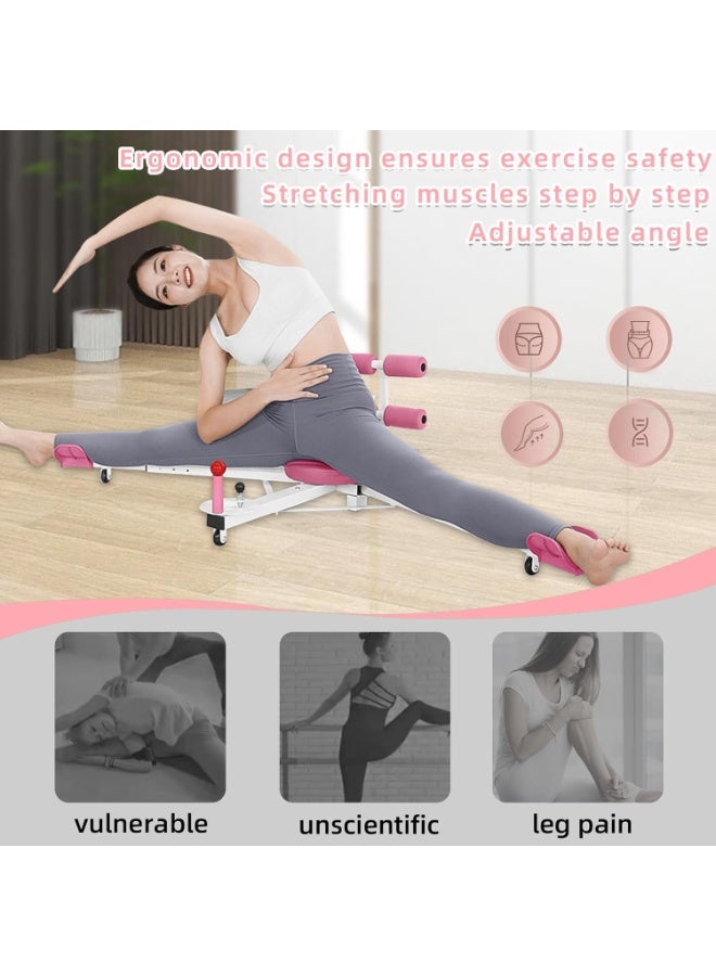 WALALLA Adjustable Leg Split Equipment Split Machine, with Back Support,Leg Stretcher Split Machine for Flexibility & Stretching for Ballet, Yoga, Dance, Gymnastics Training - Image 4