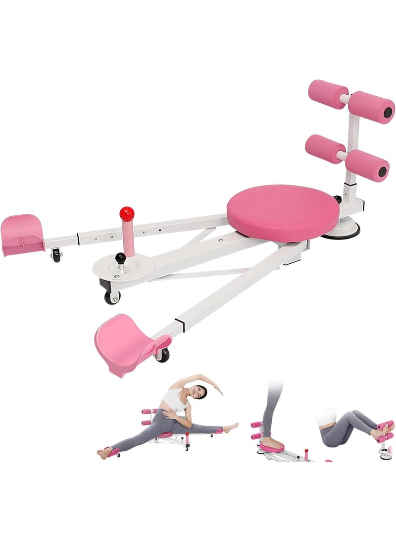 WALALLA Adjustable Leg Split Equipment Split Machine, with Back Support,Leg Stretcher Split Machine for Flexibility & Stretching for Ballet, Yoga, Dance, Gymnastics Training - Image 1