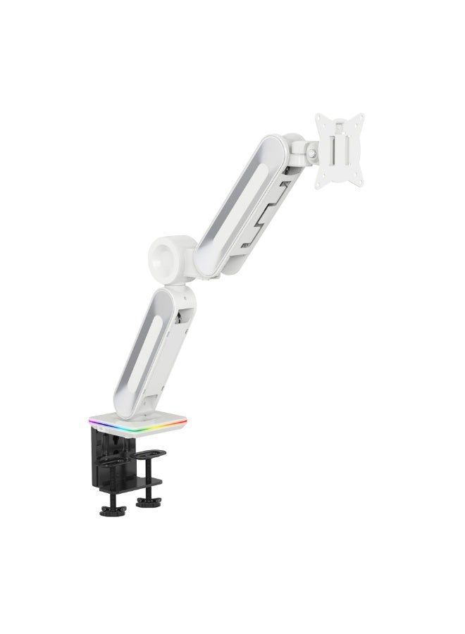 ديفو Devo Gaming Monitor Arm – Flexi Elite 1 – White - Image 2