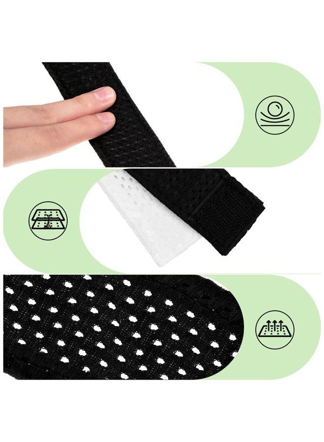 Amylove 8 Pairs Jersey Sleeve Bands Sleeve Holders with Hook and Loop Fasteners Clips Ties for Soccer, Softball, Basketball, Baseball, Sports Activities Athletes Enthusiasts(Multi Color) - Image 3