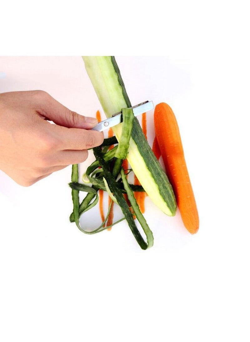NIBEMINENT Apple Corer, Stainless Steel Fruit Vegetables Convenient for Juicer, Perfect Pitter Apples and Pears, Safe Durable Kitchen Gadgets  - Image 3