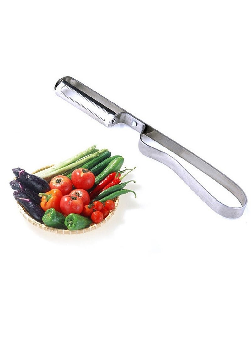 NIBEMINENT Apple Corer, Stainless Steel Fruit Vegetables Convenient for Juicer, Perfect Pitter Apples and Pears, Safe Durable Kitchen Gadgets  - Image 4