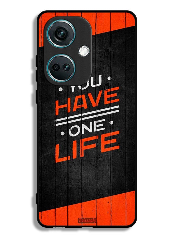 Tolwak OnePlus Nord CE3 Protective Case Cover You Have One Life - Image 1